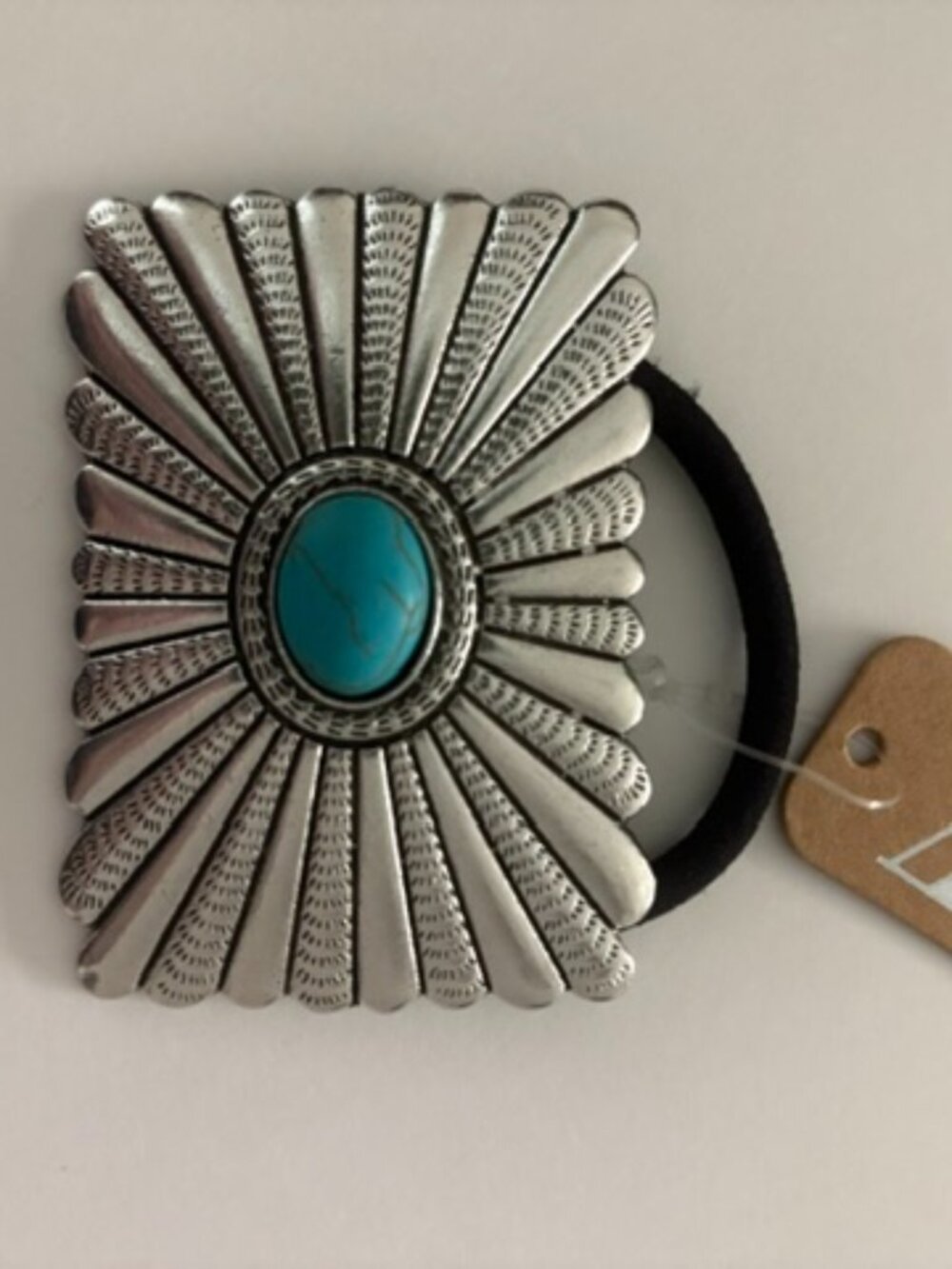 TIPI Turquoise Concho Western Hair Tie NWT